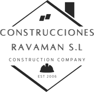 logotipo construcciones ravaman