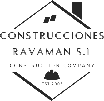 logotipo construcciones ravaman
